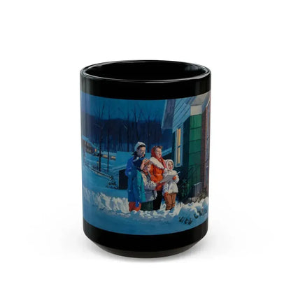 Carolers - Black Coffee Mug 15oz - Go Mug Yourself