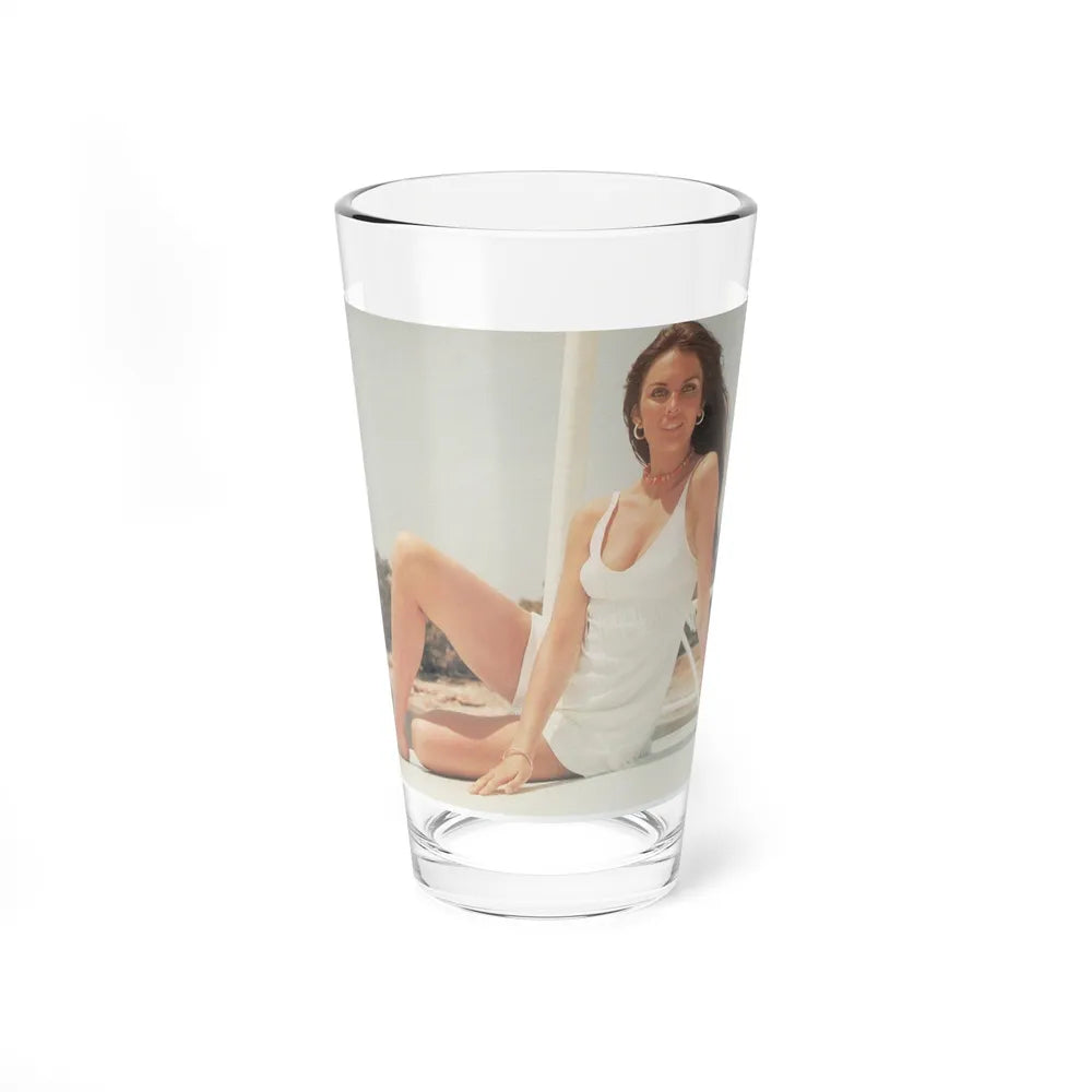 Caroline Munro #11 (Vintage Female Icon) Pint Glass 16oz-16oz-Go Mug Yourself