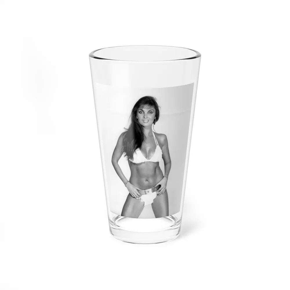 Caroline Munro #13 (Vintage Female Icon) Pint Glass 16oz-16oz-Go Mug Yourself