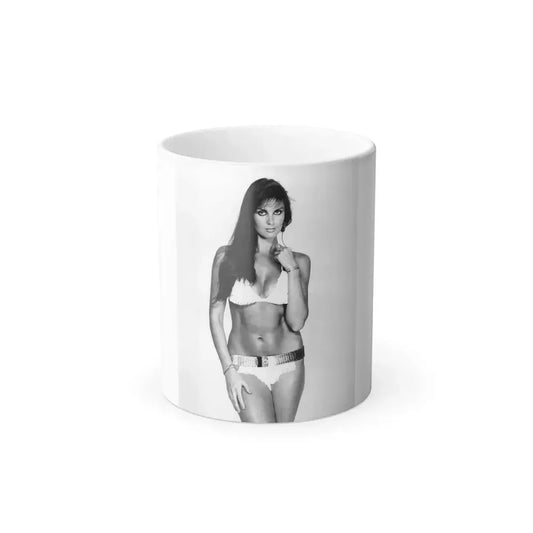 Caroline Munro #14 (Vintage Female Icon) Color Changing Mug 11oz 11oz - Go Mug Yourself
