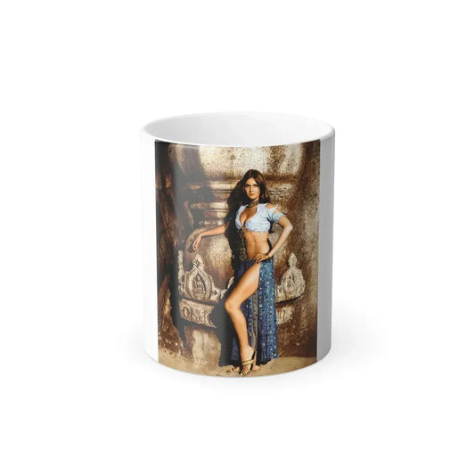 Caroline Munro #148 (Vintage Female Icon) Color Changing Mug 11oz 11oz - Go Mug Yourself