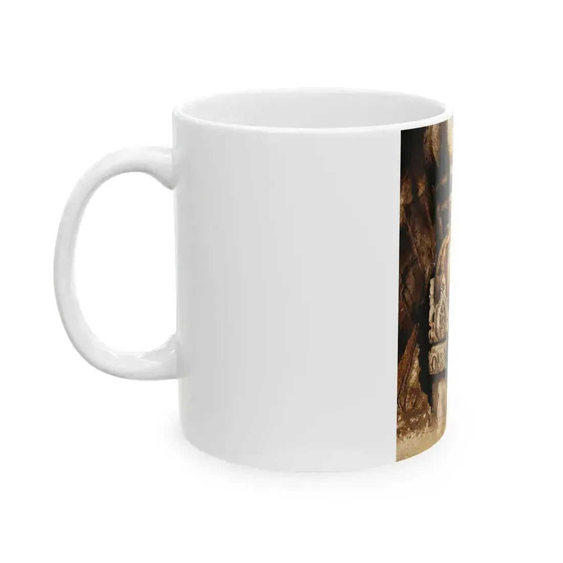 Caroline Munro #148 (Vintage Female Icon) White Coffee Mug - Go Mug Yourself