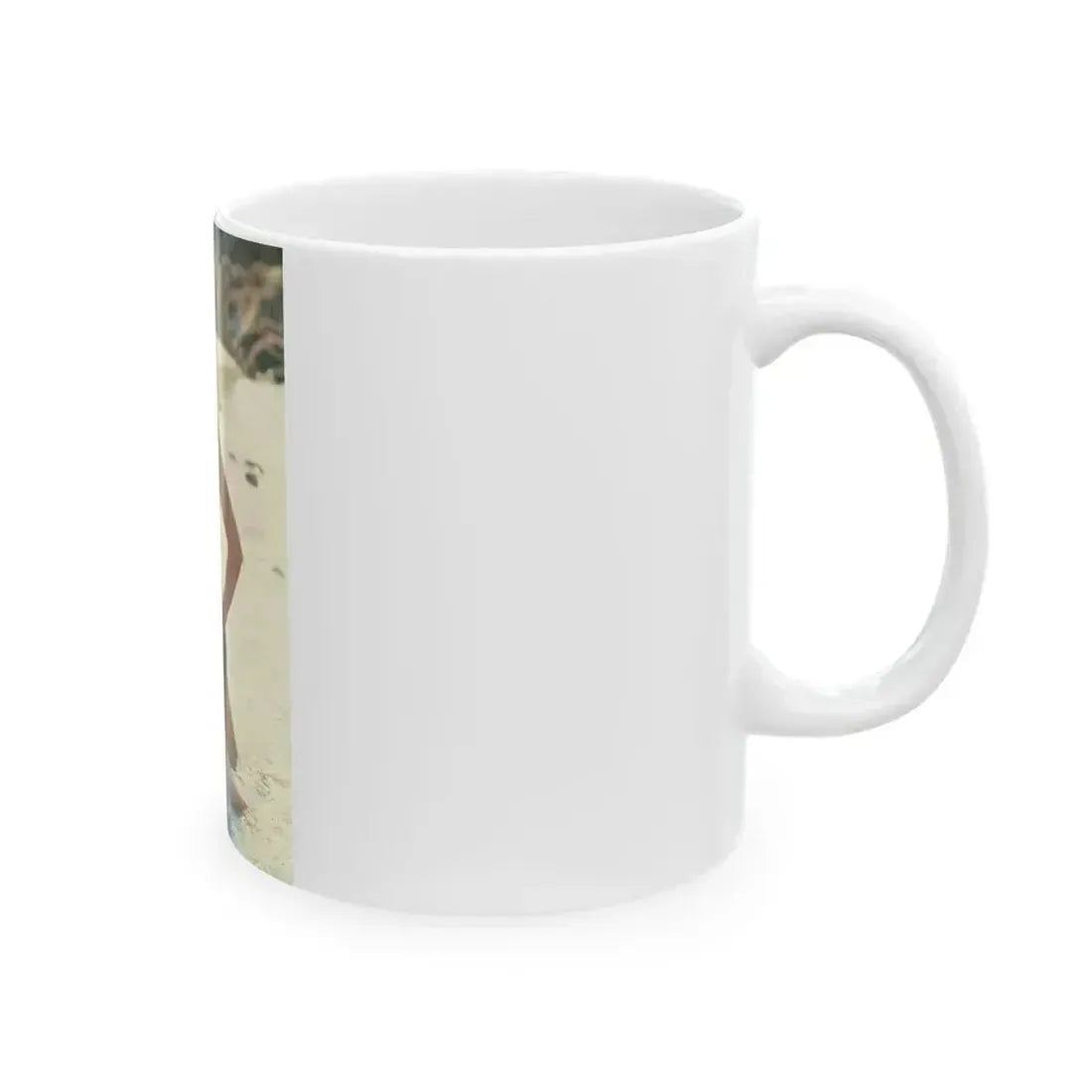 Caroline Munro #152 (Vintage Female Icon) White Coffee Mug - Go Mug Yourself