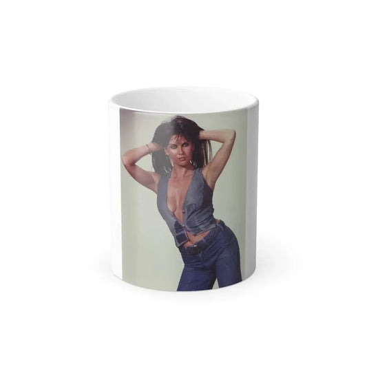 Caroline Munro #155 (Vintage Female Icon) Color Changing Coffee Mug 11oz - Go Mug Yourself