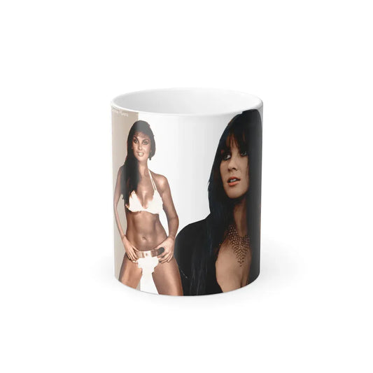 Caroline Munro #167 (Vintage Female Icon) Color Changing Coffee Mug 11oz - Go Mug Yourself