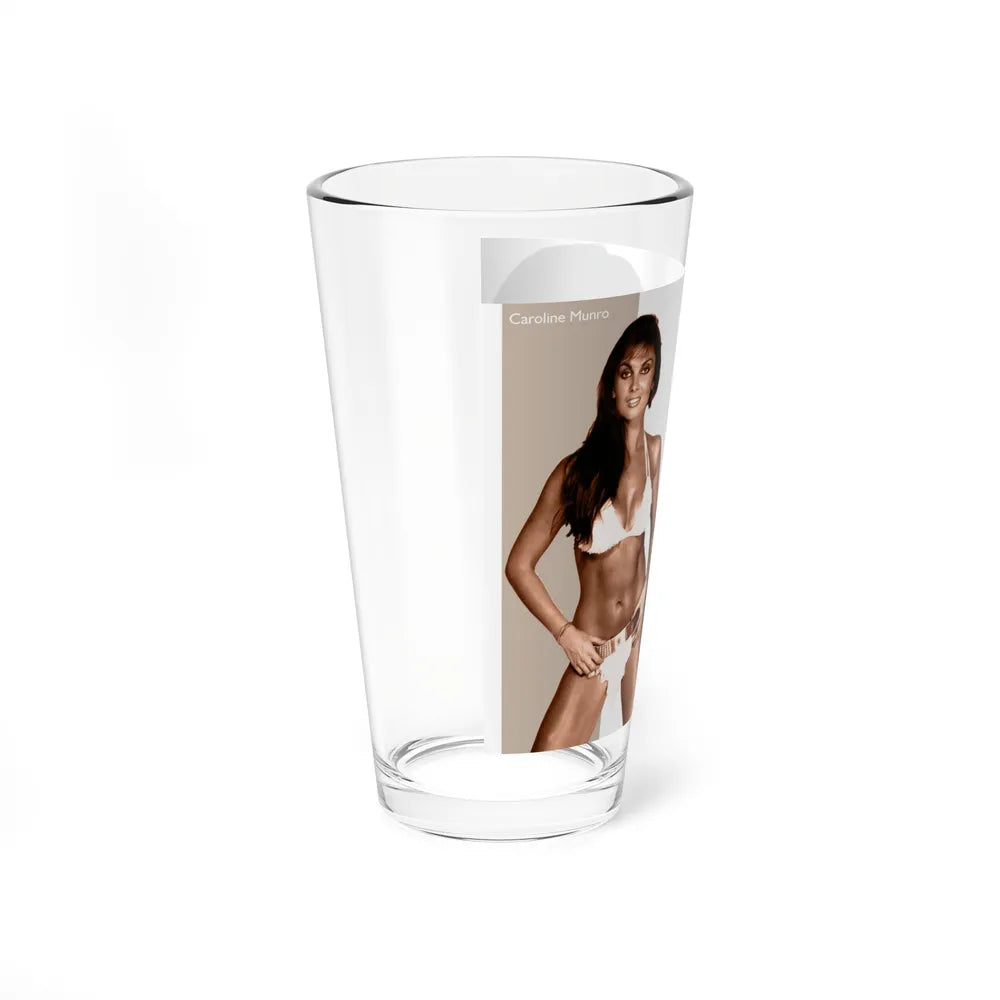 Caroline Munro #167 (Vintage Female Icon) Pint Glass 16oz-Go Mug Yourself