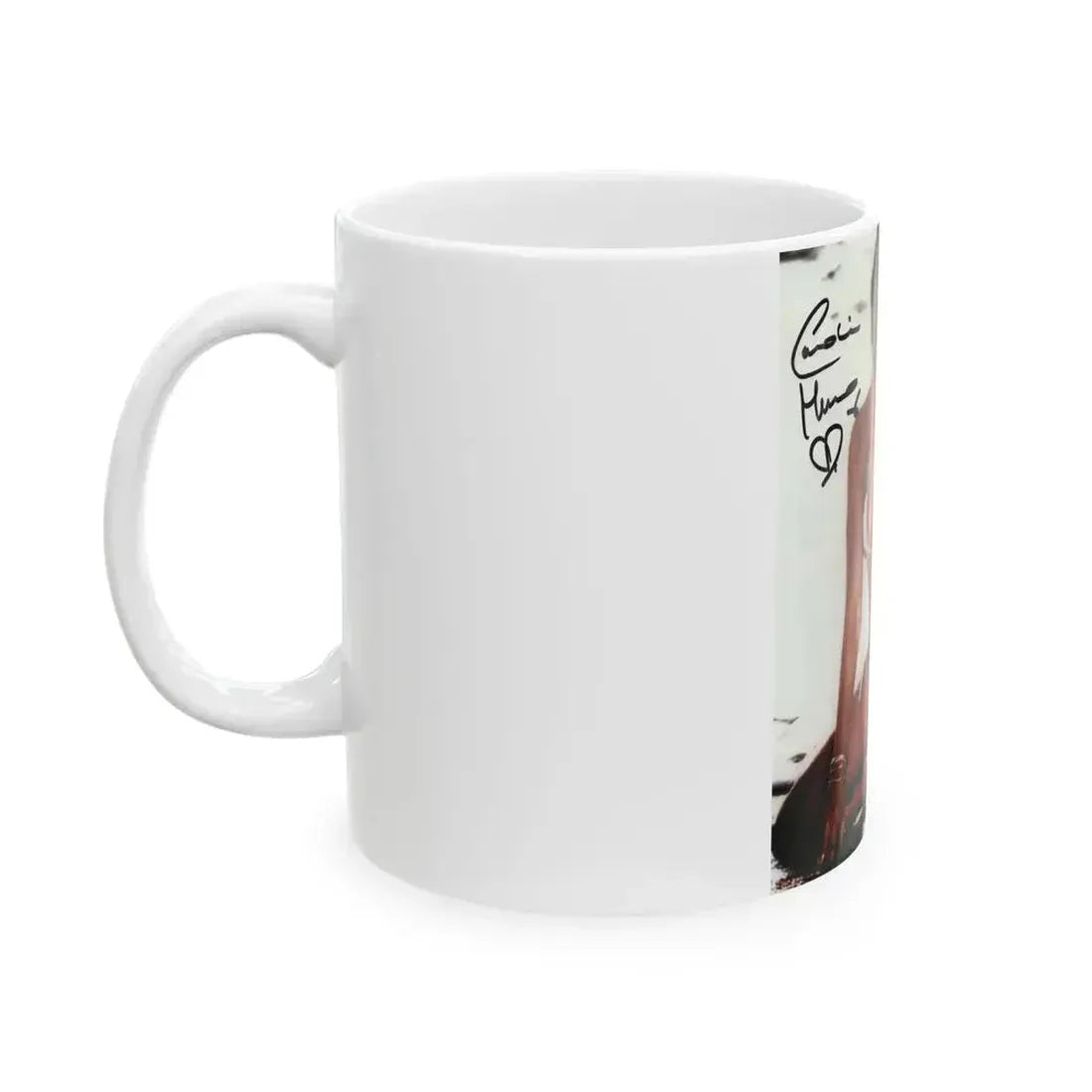 Caroline Munro #171 (Vintage Female Icon) White Coffee Mug - Go Mug Yourself