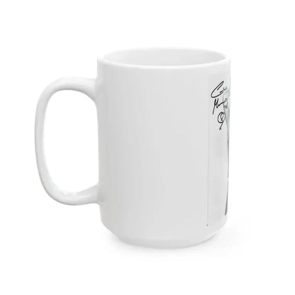 Caroline Munro #175 (Vintage Female Icon) White Coffee Mug - Go Mug Yourself