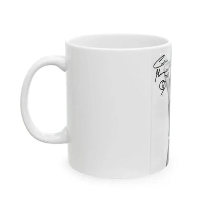 Caroline Munro #175 (Vintage Female Icon) White Coffee Mug - Go Mug Yourself