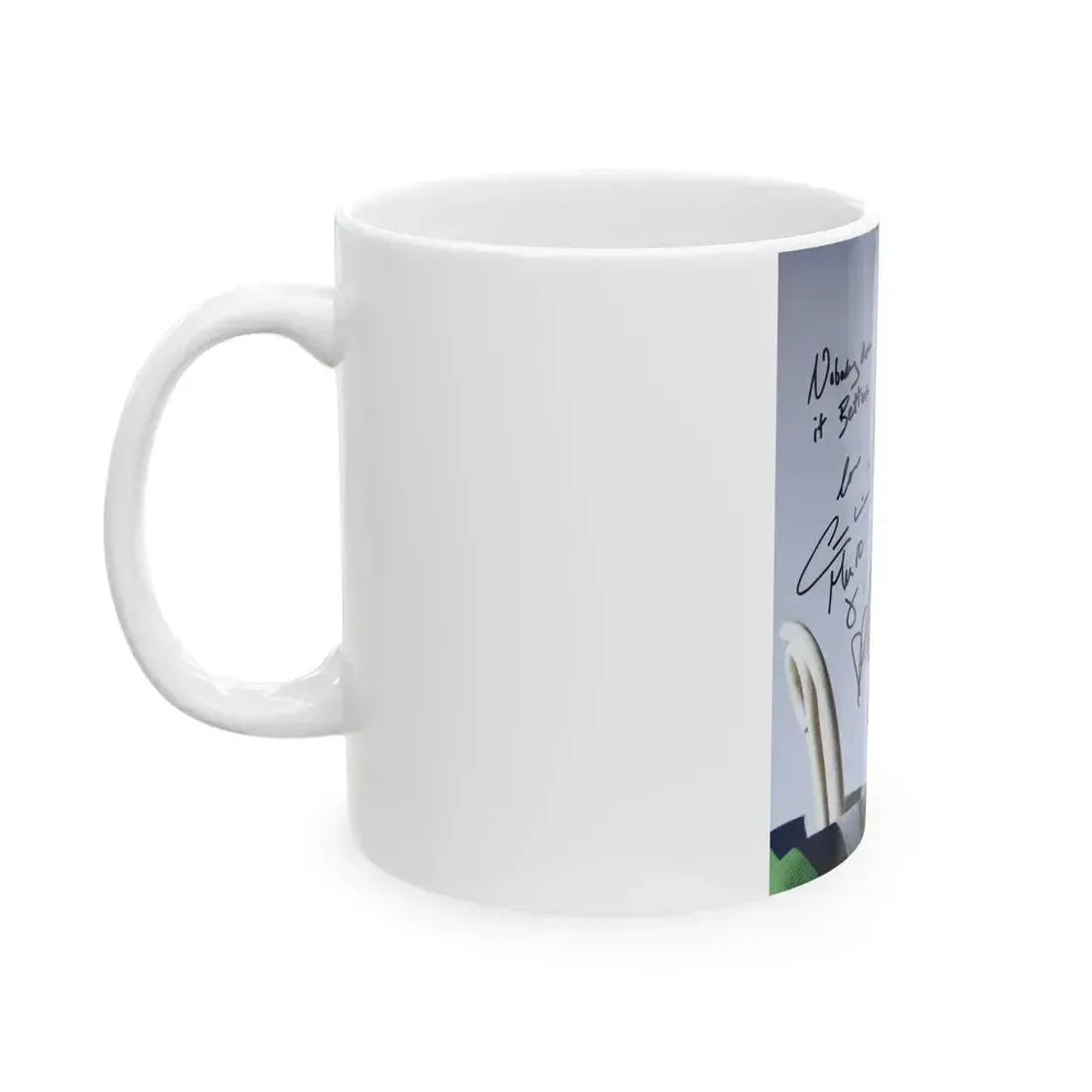 Caroline Munro #180 (Vintage Female Icon) White Coffee Mug - Go Mug Yourself