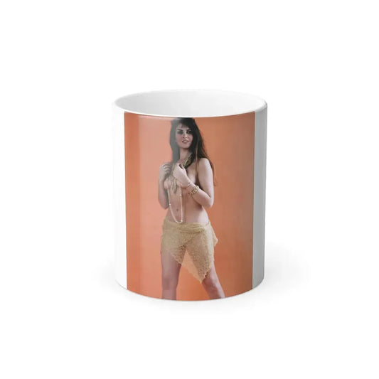 Caroline Munro #190 (Vintage Female Icon) Color Changing Mug 11oz 11oz - Go Mug Yourself