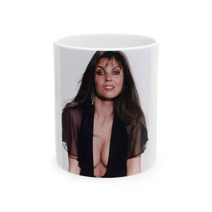Caroline Munro #191 (Vintage Female Icon) White Coffee Mug 11oz - Go Mug Yourself