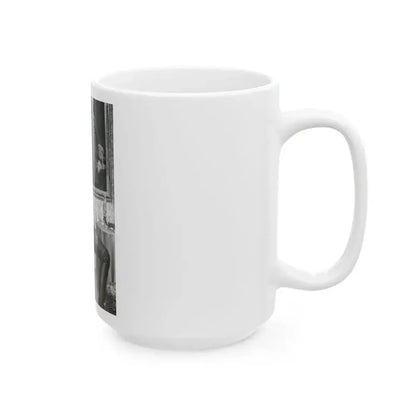 Caroline Munro #196 (Vintage Female Icon) White Coffee Mug - Go Mug Yourself