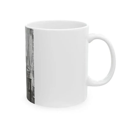 Caroline Munro #197 (Vintage Female Icon) White Coffee Mug - Go Mug Yourself