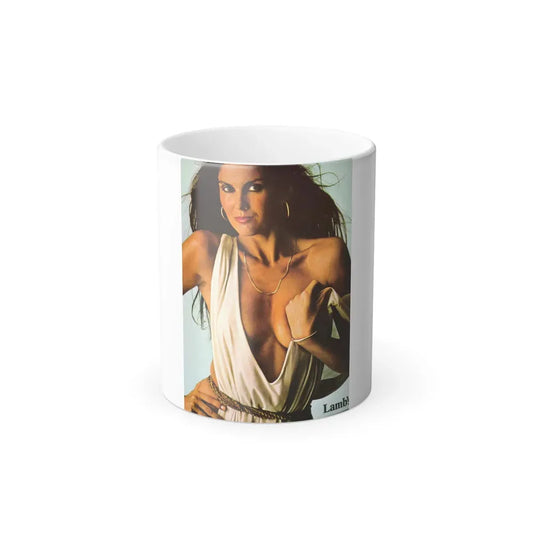 Caroline Munro #205 (Vintage Female Icon) Color Changing Coffee Mug 11oz - Go Mug Yourself