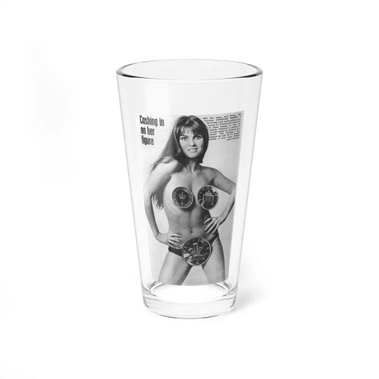 Caroline Munro #209 (Vintage Female Icon) Pint Glass 16oz-16oz-Go Mug Yourself