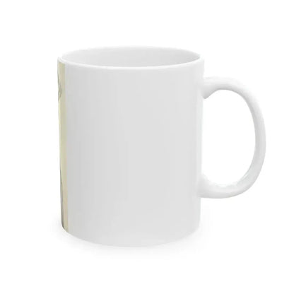 Caroline Munro #212 (Vintage Female Icon) White Coffee Mug - Go Mug Yourself