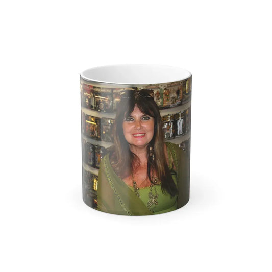 Caroline Munro #217 (Vintage Female Icon) Color Changing Coffee Mug 11oz - Go Mug Yourself
