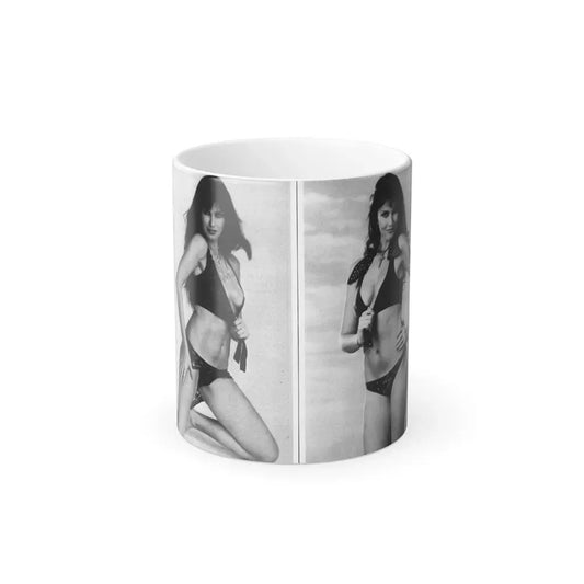 Caroline Munro #219 (Vintage Female Icon) Color Changing Coffee Mug 11oz - Go Mug Yourself