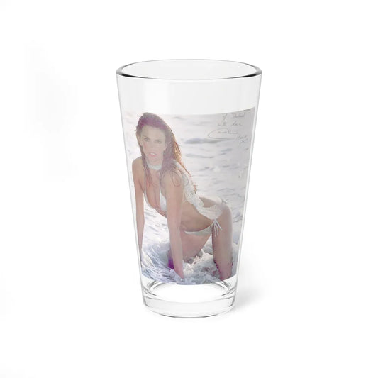 Caroline Munro #229 (Vintage Female Icon) Pint Glass 16oz-16oz-Go Mug Yourself