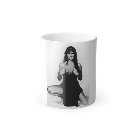 Caroline Munro #233 (Vintage Female Icon) Color Changing Coffee Mug 11oz - Go Mug Yourself