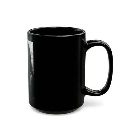 Caroline Munro #234 (Vintage Female Icon) Black Coffee Mug - Go Mug Yourself