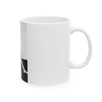 Caroline Munro #239 (Vintage Female Icon) White Coffee Mug - Go Mug Yourself