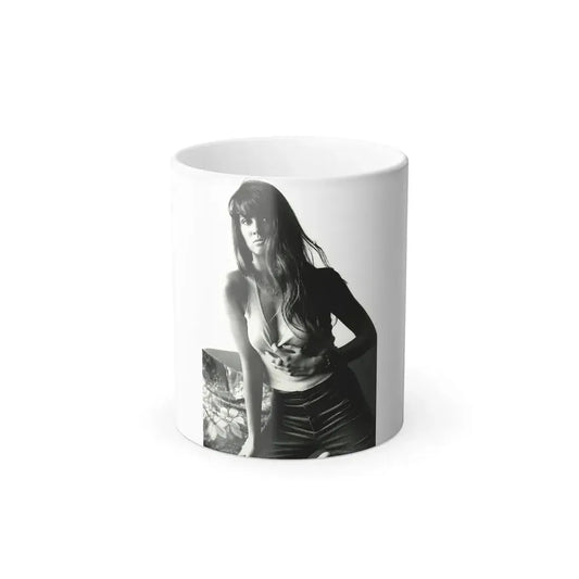 Caroline Munro #240 (Vintage Female Icon) Color Changing Mug 11oz 11oz - Go Mug Yourself