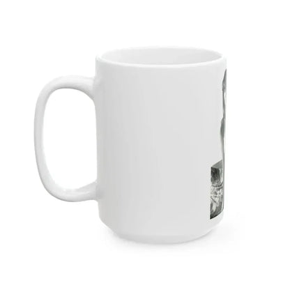 Caroline Munro #240 (Vintage Female Icon) White Coffee Mug - Go Mug Yourself