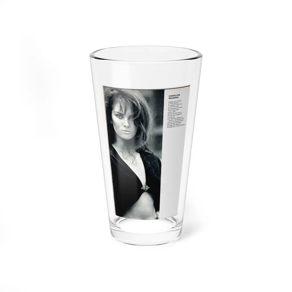 Caroline Munro #241 (Vintage Female Icon) Pint Glass 16oz-16oz-Go Mug Yourself