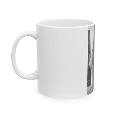 Caroline Munro #243 (Vintage Female Icon) White Coffee Mug - Go Mug Yourself
