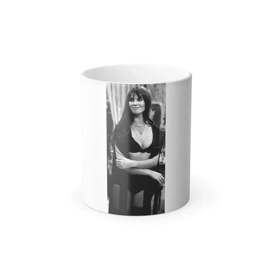 Caroline Munro #244 (Vintage Female Icon) Color Changing Mug 11oz 11oz - Go Mug Yourself