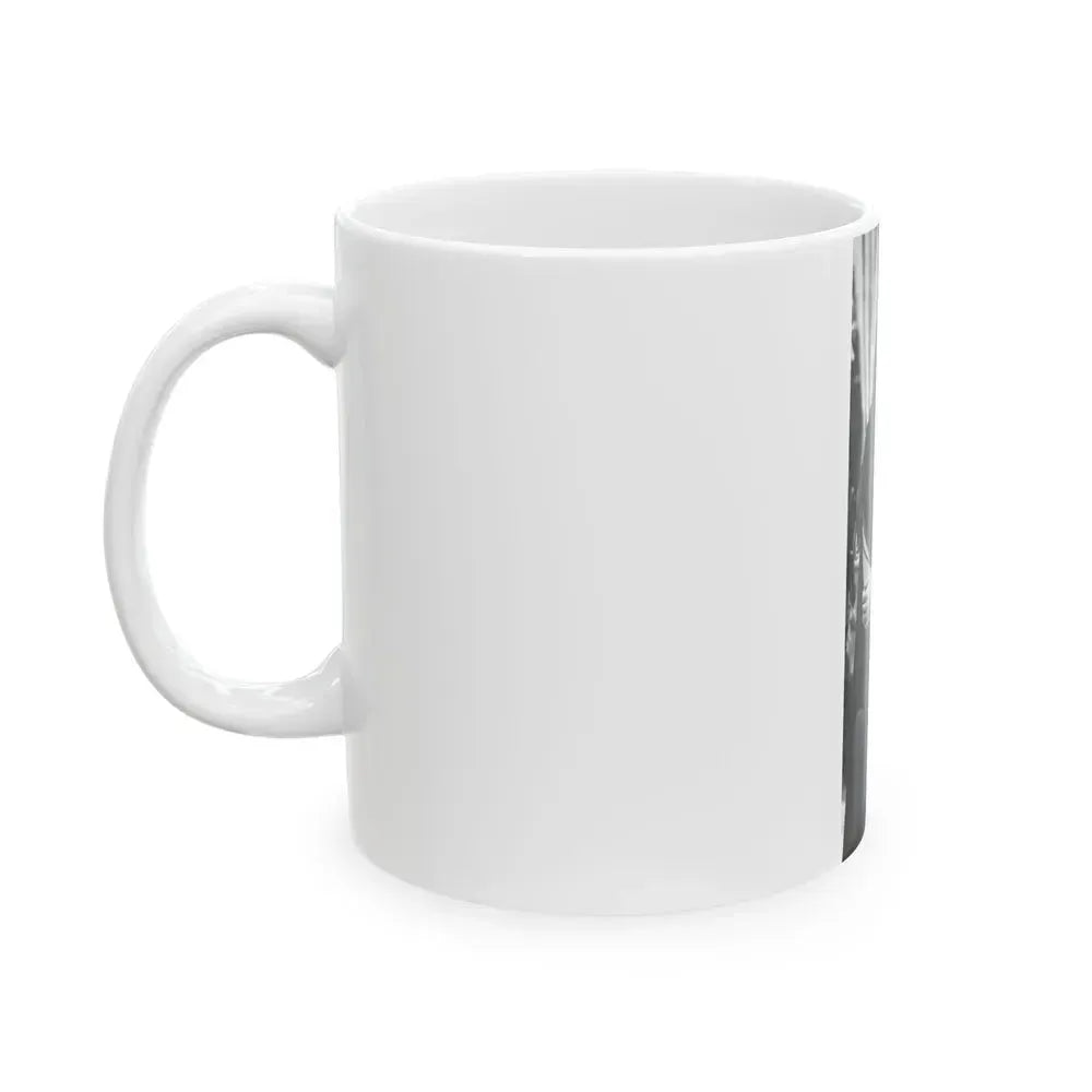 Caroline Munro #244 (Vintage Female Icon) White Coffee Mug - Go Mug Yourself