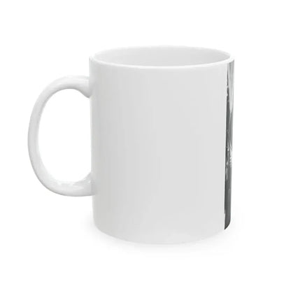 Caroline Munro #244 (Vintage Female Icon) White Coffee Mug - Go Mug Yourself