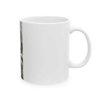 Caroline Munro #244 (Vintage Female Icon) White Coffee Mug - Go Mug Yourself