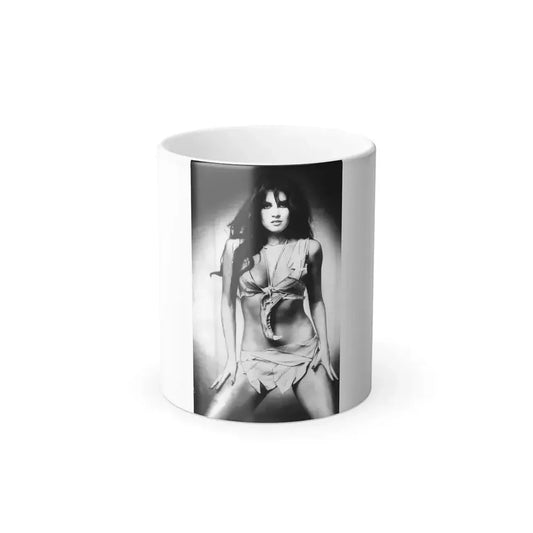 Caroline Munro #246 (Vintage Female Icon) Color Changing Mug 11oz 11oz - Go Mug Yourself