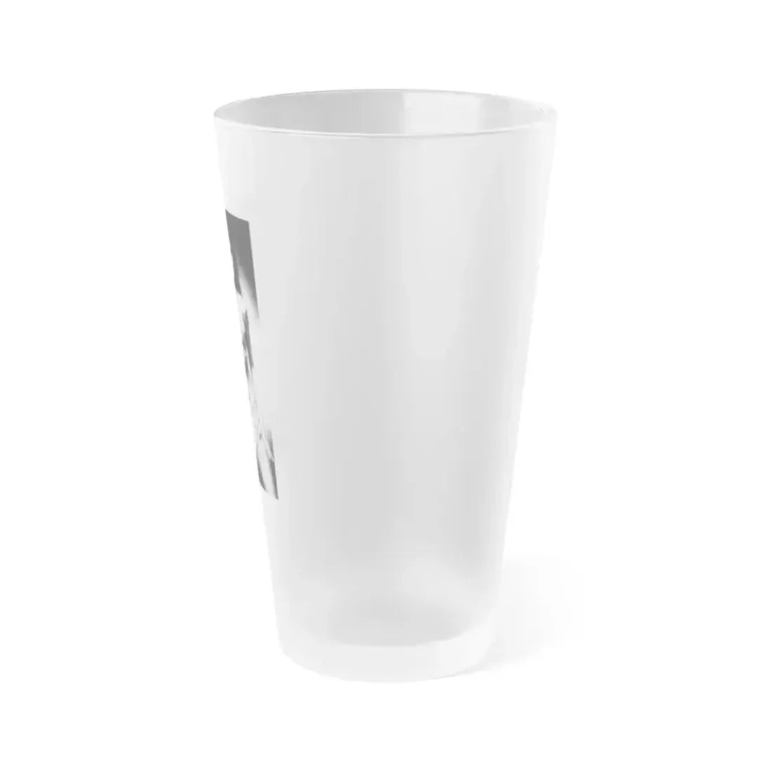 Caroline Munro #246 (Vintage Female Icon) Frosted Pint Glass 16oz - Go Mug Yourself