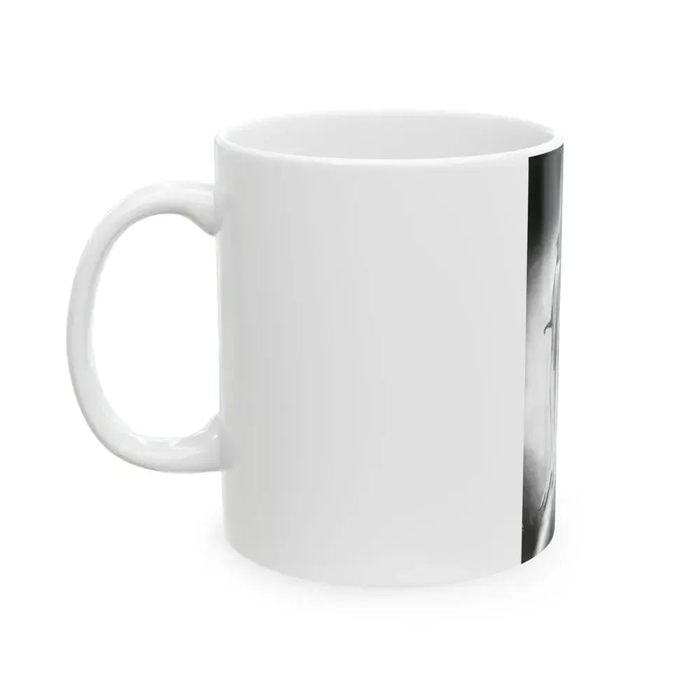 Caroline Munro #246 (Vintage Female Icon) White Coffee Mug - Go Mug Yourself