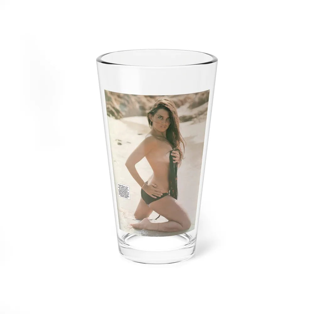 Caroline Munro #250 - Femme Fatales Fall 1992 (Vintage Female Icon) Pint Glass 16oz-16oz-Go Mug Yourself