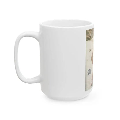 Caroline Munro #250 - Femme Fatales Fall 1992 (Vintage Female Icon) White Coffee Mug - Go Mug Yourself