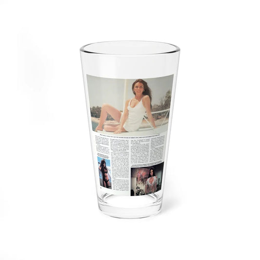 Caroline Munro #251 - Femme Fatales Fall 1992 (Vintage Female Icon) Pint Glass 16oz-16oz-Go Mug Yourself