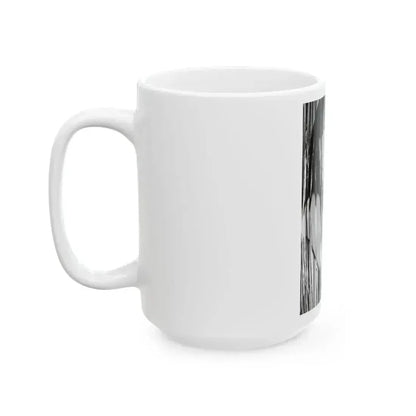 Caroline Munro #254 1 (Vintage Female Icon) White Coffee Mug - Go Mug Yourself