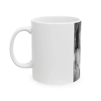 Caroline Munro #254 1 (Vintage Female Icon) White Coffee Mug - Go Mug Yourself