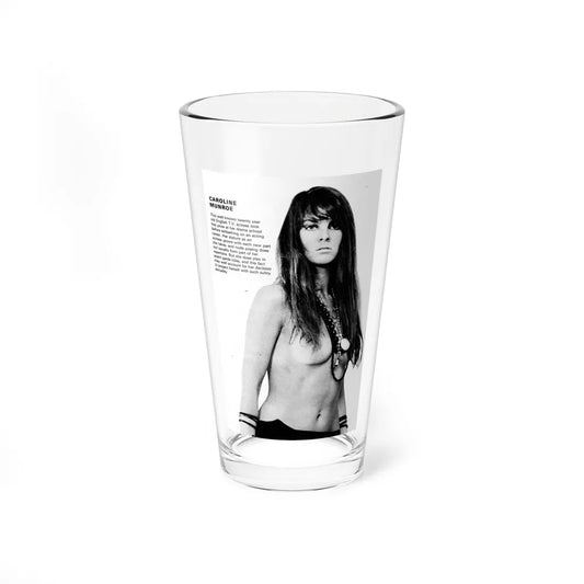 Caroline Munro #255 (Vintage Female Icon) Pint Glass 16oz-16oz-Go Mug Yourself