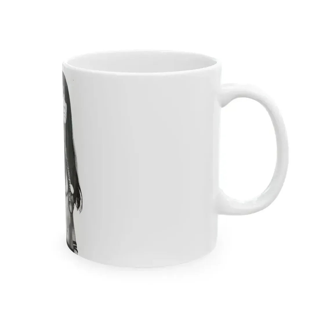 Caroline Munro #255 (Vintage Female Icon) White Coffee Mug - Go Mug Yourself