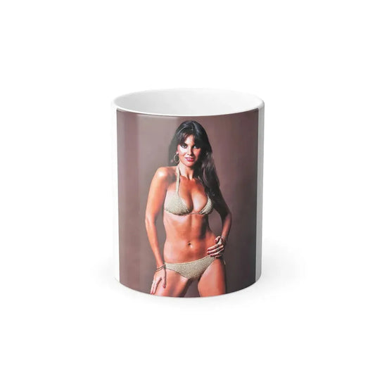 Caroline Munro #256 (Vintage Female Icon) Color Changing Mug 11oz 11oz - Go Mug Yourself