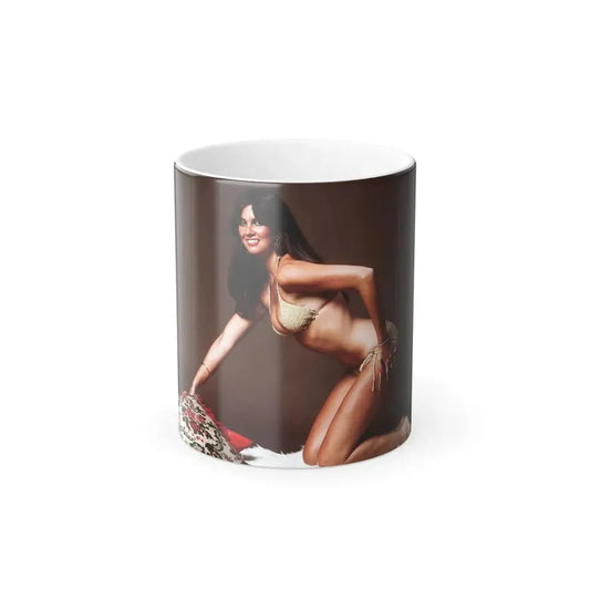 Caroline Munro #257 1 (Vintage Female Icon) Color Changing Mug 11oz 11oz - Go Mug Yourself