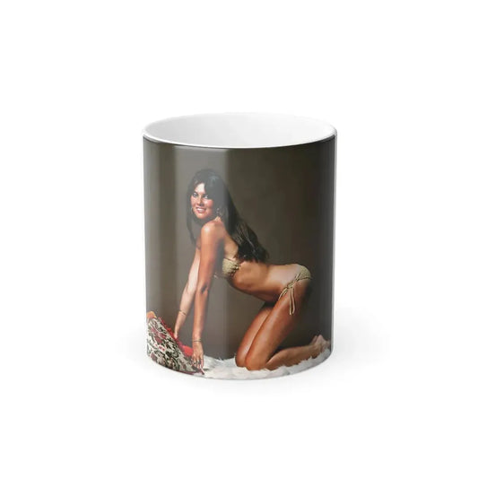 Caroline Munro #257 (Vintage Female Icon) Color Changing Mug 11oz 11oz - Go Mug Yourself