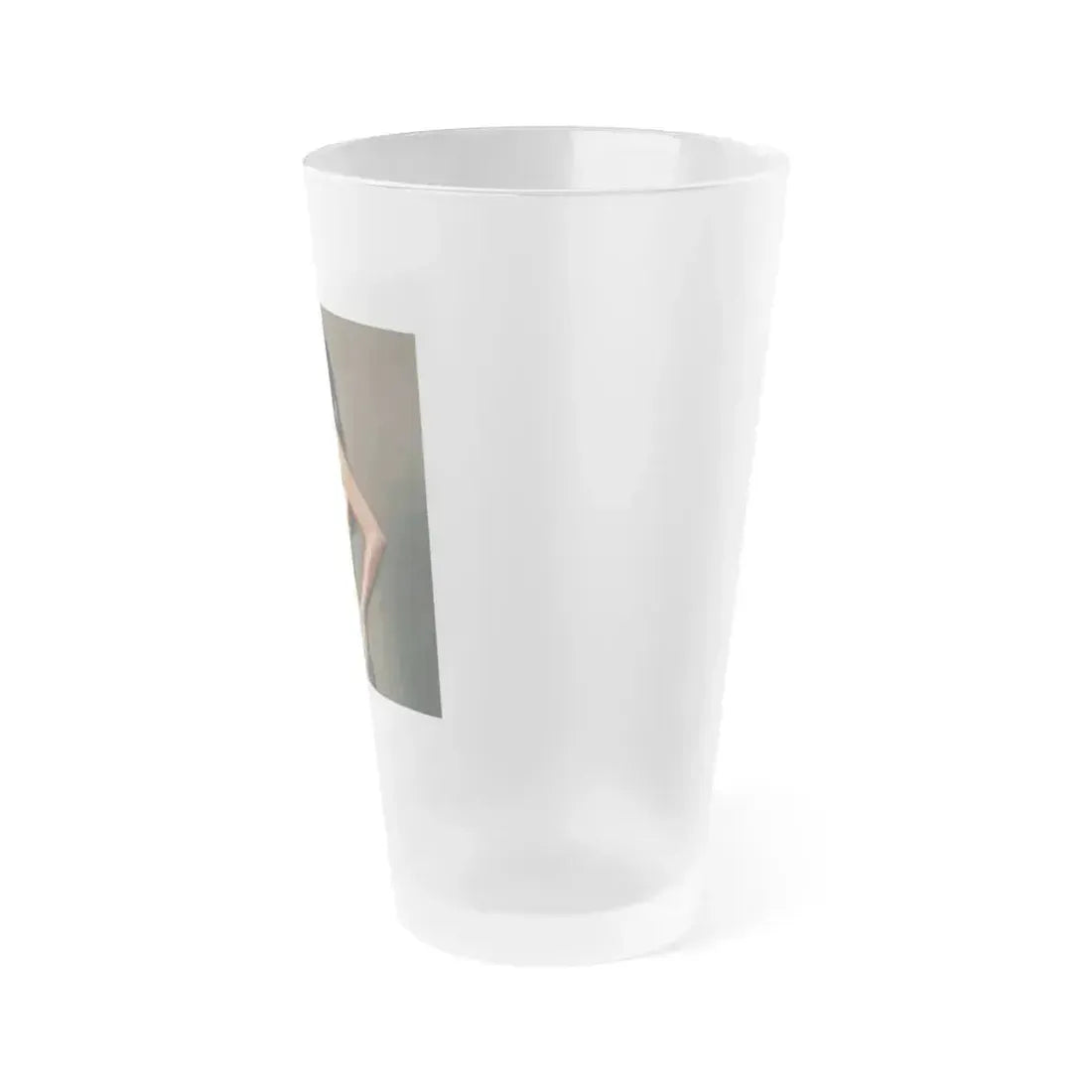 Caroline Munro #259 (Vintage Female Icon) Frosted Pint Glass 16oz - Go Mug Yourself