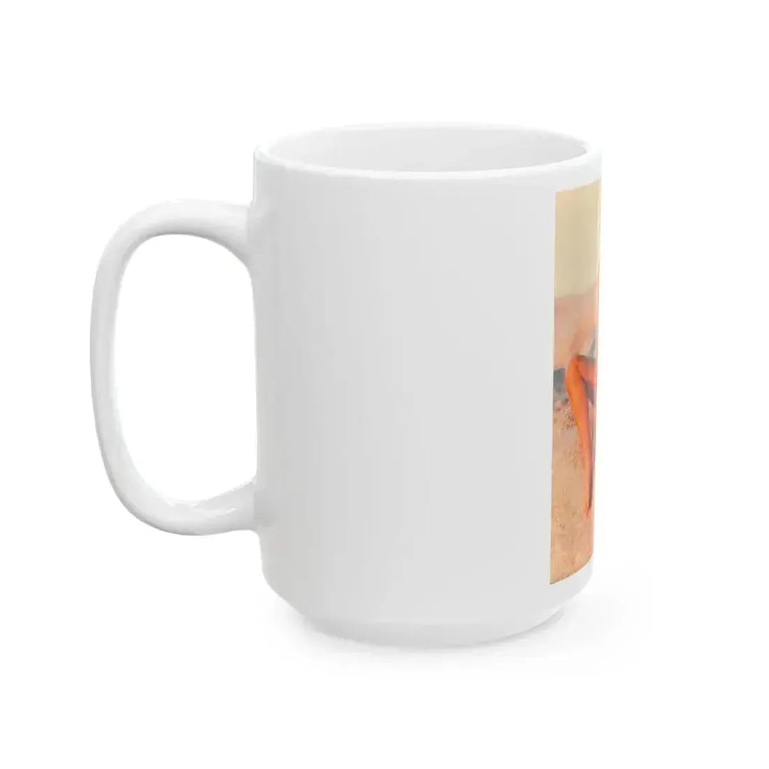 Caroline Munro #263 (Vintage Female Icon) White Coffee Mug - Go Mug Yourself